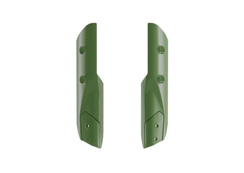 FORK GUARDS KOVE 800 RALLY GREEN RACETECH R-PSKOVVN0025