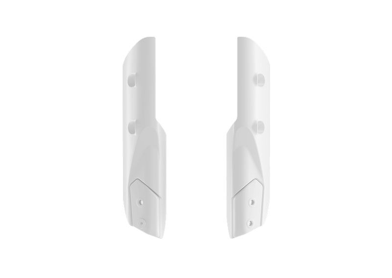 FORK GUARDS KOVE 800 RALLY WHITE RACETECH R-PSKOVBN0025