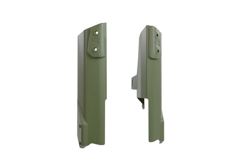 FORK GUARDS HONDA TRANSALP AFRICA TWIN GREEN RACETECH R-PSALPVN0024