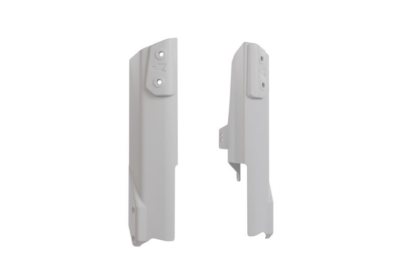 FORK GUARDS HONDA TRANSALP AFRICA TWIN WHITE RACETECH R-PSALPBN0024