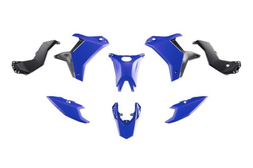 PLASTIC KIT YAMAHA TENERE 700 2025 R-TECH R-KITT70-BL2-025 BLUE & BLACK