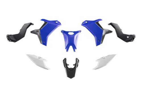 PLASTIC KIT YAMAHA TENERE 700 2025 R-TECH R-KITT70-OEM-025 BLUE & WHITE & BLACK