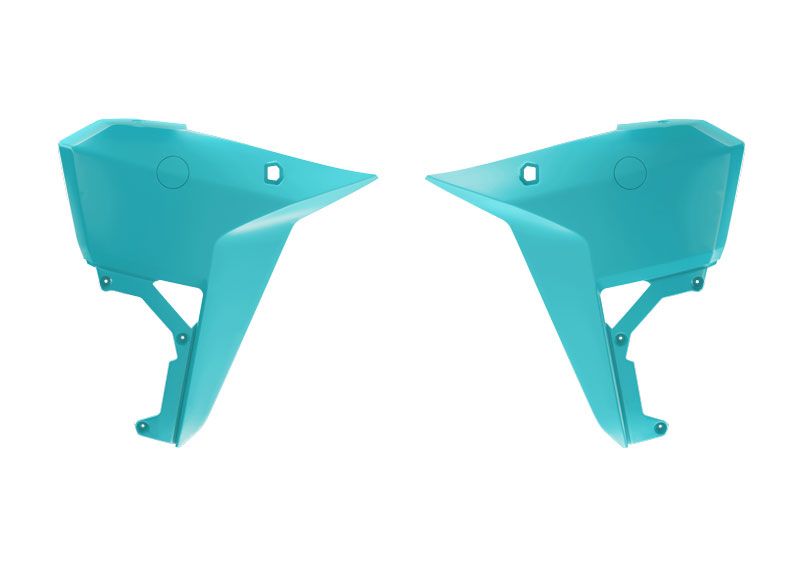 RADIATOR SCOOP CENTER KOVE 800 24-25 R-TECH R-CVKOVVA0025 GREEN