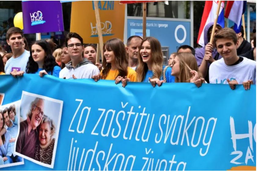 Thousands take part in Croatia's annual March for Life – Catholic World Report - Vimarsana News