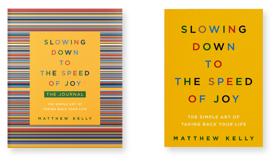 Best Advent Ever bundle: companion journal and Matthew Kelly’s Slowing Down to the Speed of Joy