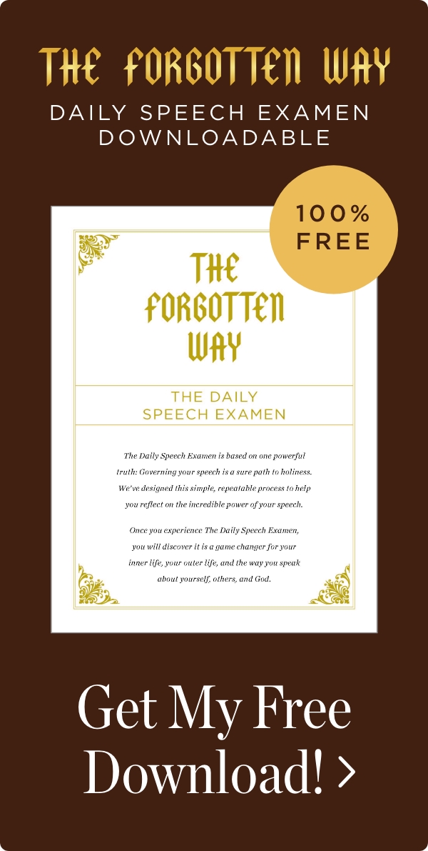 The Forgotten Way: Daily Speech Examen Downloadable. Get My Free Download.