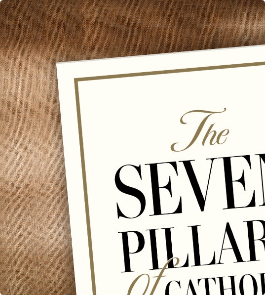 —The Seven Pillars of Catholic Spirituality Corner Detail