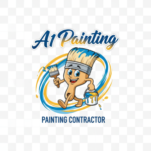 Painting Contractor Logo Template #150167 — editable painting contractor logo design from LogoMakr