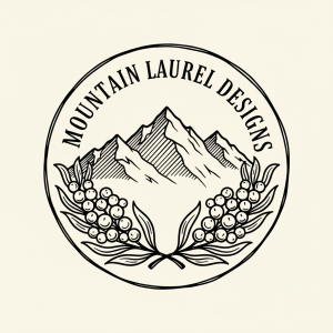 Retro outdoor brand logo template
