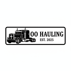 Trucking Logo Template #186073 — editable trucking logo design from LogoMakr