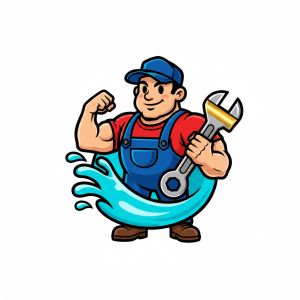 Plumber Logo Template #200430 — editable plumber logo design from LogoMakr