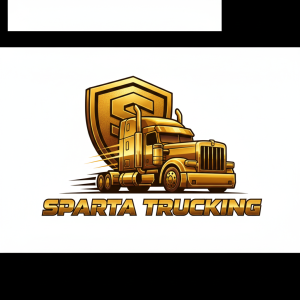 Trucking Logo Template #206186 — editable trucking logo design from LogoMakr