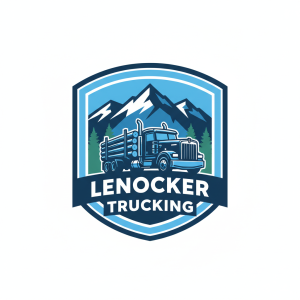 Trucking Logo Template #206348 — editable trucking logo design from LogoMakr