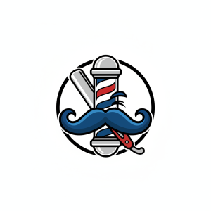 Barber Shop Logo Template #213401 — editable barber shop logo design from LogoMakr
