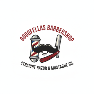 Barber Shop Logo Template #213405 — editable barber shop logo design from LogoMakr