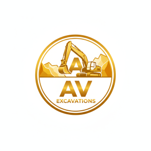 Excavation Logo Template #222937 — editable excavation logo design from LogoMakr