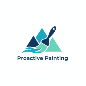 Painting Contractor Logo Template #230324 — editable painting contractor logo design from LogoMakr