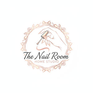 Nail Salon Logo Template #235975 — editable nail salon logo design from LogoMakr