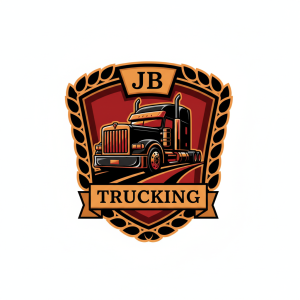 Trucking Logo Template #247069 — editable trucking logo design from LogoMakr