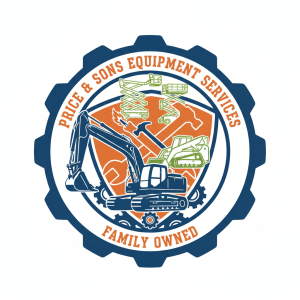 Construction Equipment Rental Logo Template #251966 — editable construction equipment rental logo design from LogoMakr