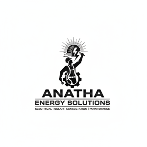 Electrician Logo Template #259307 — editable electrician logo design from LogoMakr