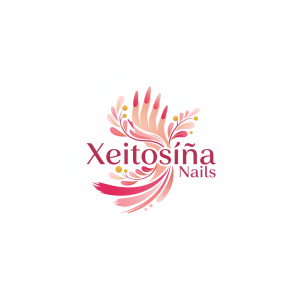 Nail Salon Logo Template #283439 — editable nail salon logo design from LogoMakr