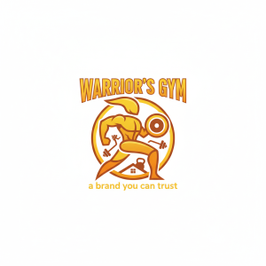 Fitness Gym Logo Template #305802 — editable fitness gym logo design from LogoMakr