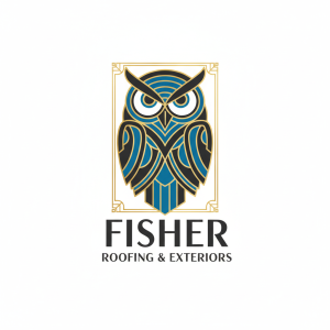 Roofing Logo Template #314600 — editable roofing logo design from LogoMakr