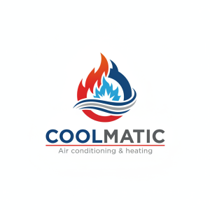 HVAC Logo Template #319574 — editable hvac logo design from LogoMakr