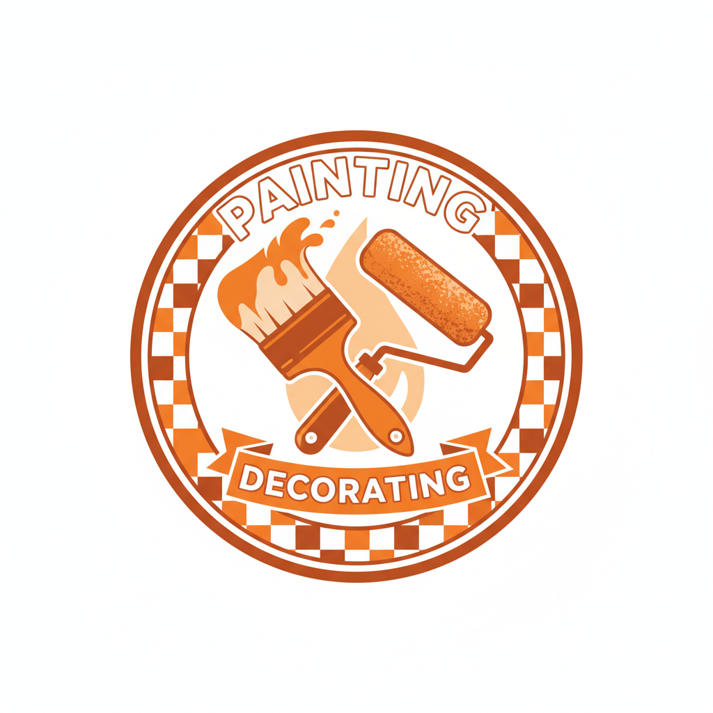 Painting Contractor Logo Template #277378 — editable painting contractor logo design from LogoMakr