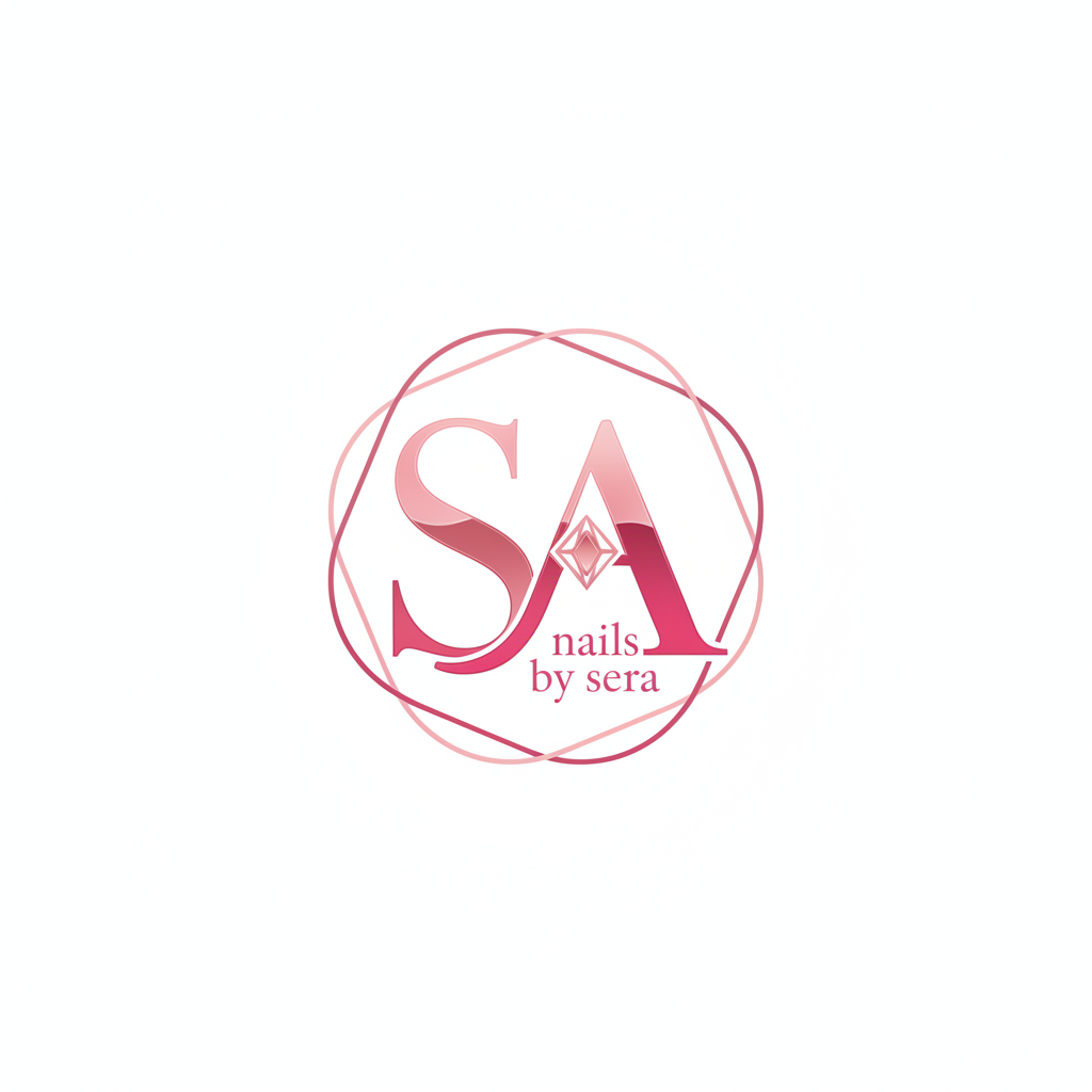 Nail Salon Logo Template #286399 — editable nail salon logo design from LogoMakr