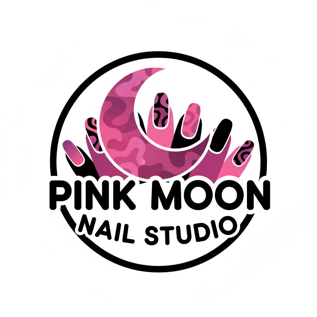 Nail Salon Logo Template #287946 — editable nail salon logo design from LogoMakr