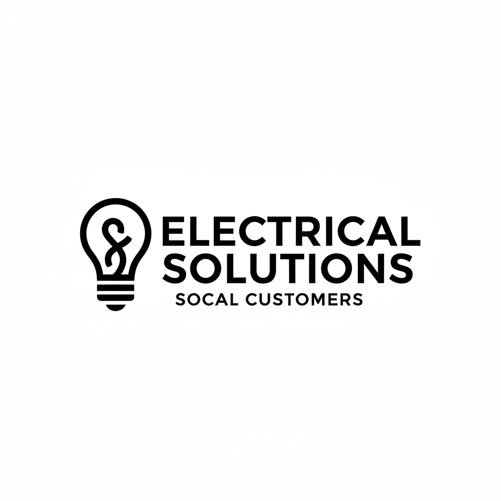 Electrician Logo Template #291581 — editable electrician logo design from LogoMakr