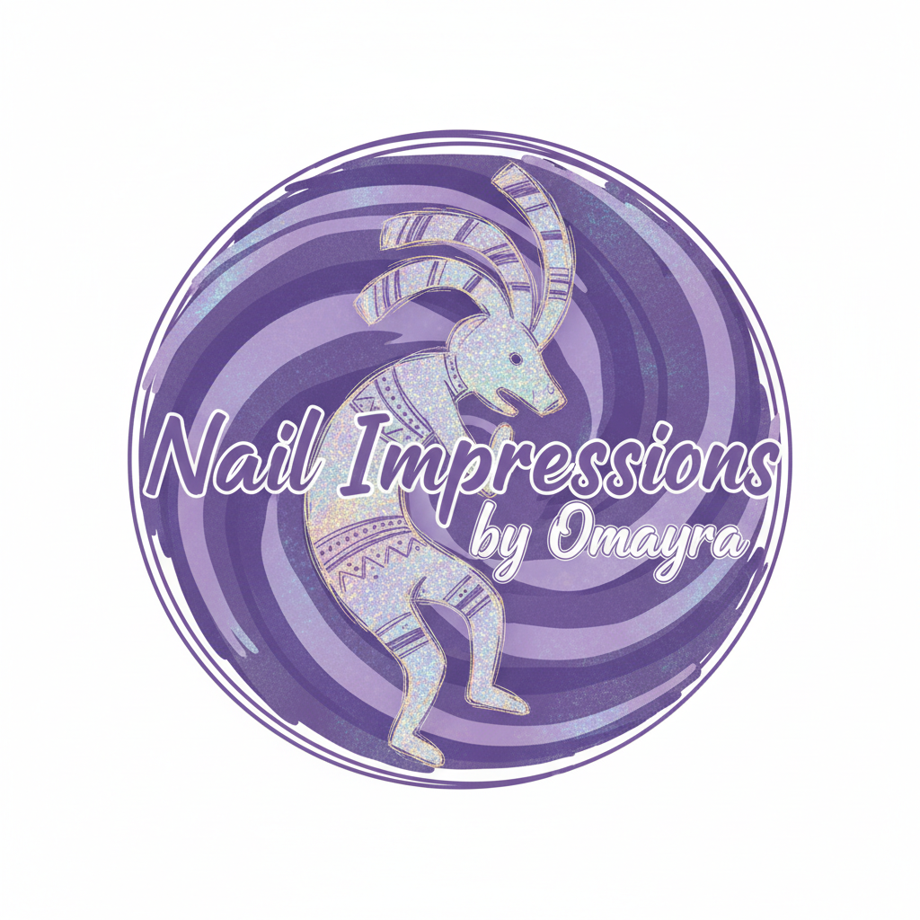Nail Salon Logo Template #316498 — editable nail salon logo design from LogoMakr