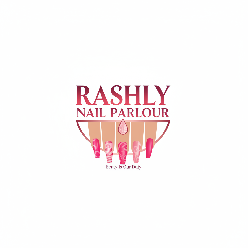 Nail Salon Logo Template #319404 — editable nail salon logo design from LogoMakr