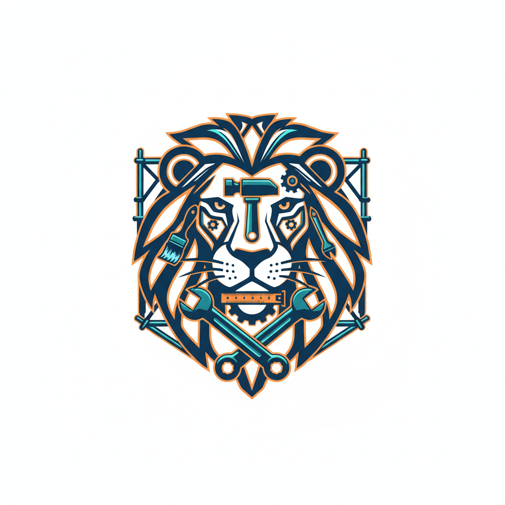 Painting Contractor Logo Template #334784 — editable painting contractor logo design from LogoMakr