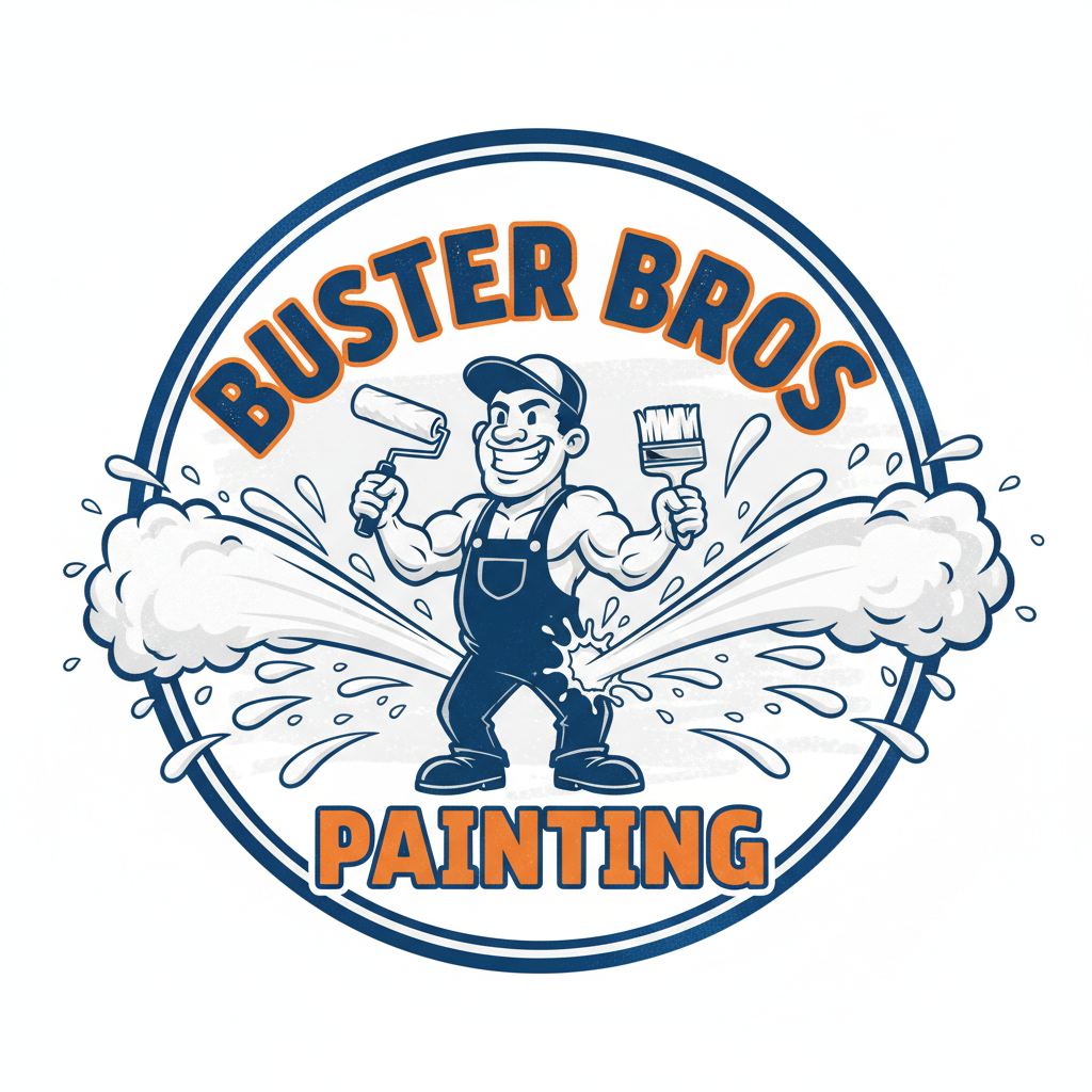 Painting Contractor Logo Template #343101 — editable painting contractor logo design from LogoMakr