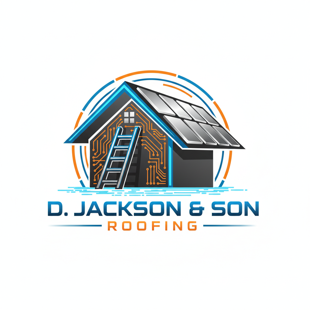 Roofing Logo Template #344349 — editable roofing logo design from LogoMakr