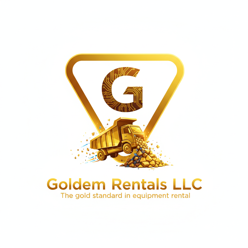 Construction Equipment Rental Logo Template #346051 — editable construction equipment rental logo design from LogoMakr