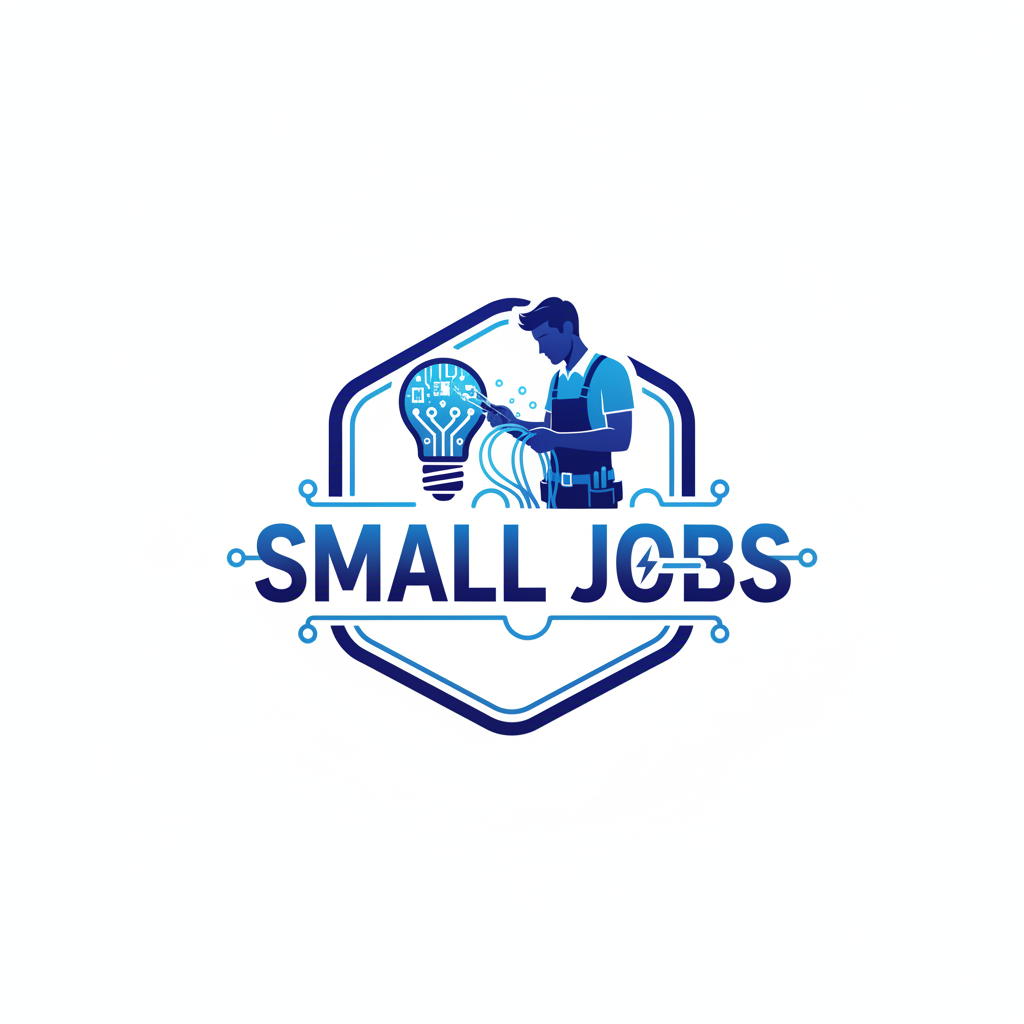 Electrician Logo Template #356665 — editable electrician logo design from LogoMakr