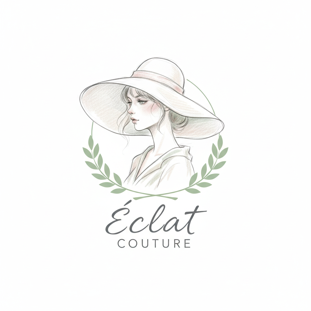 Boutique restaurant logo template
