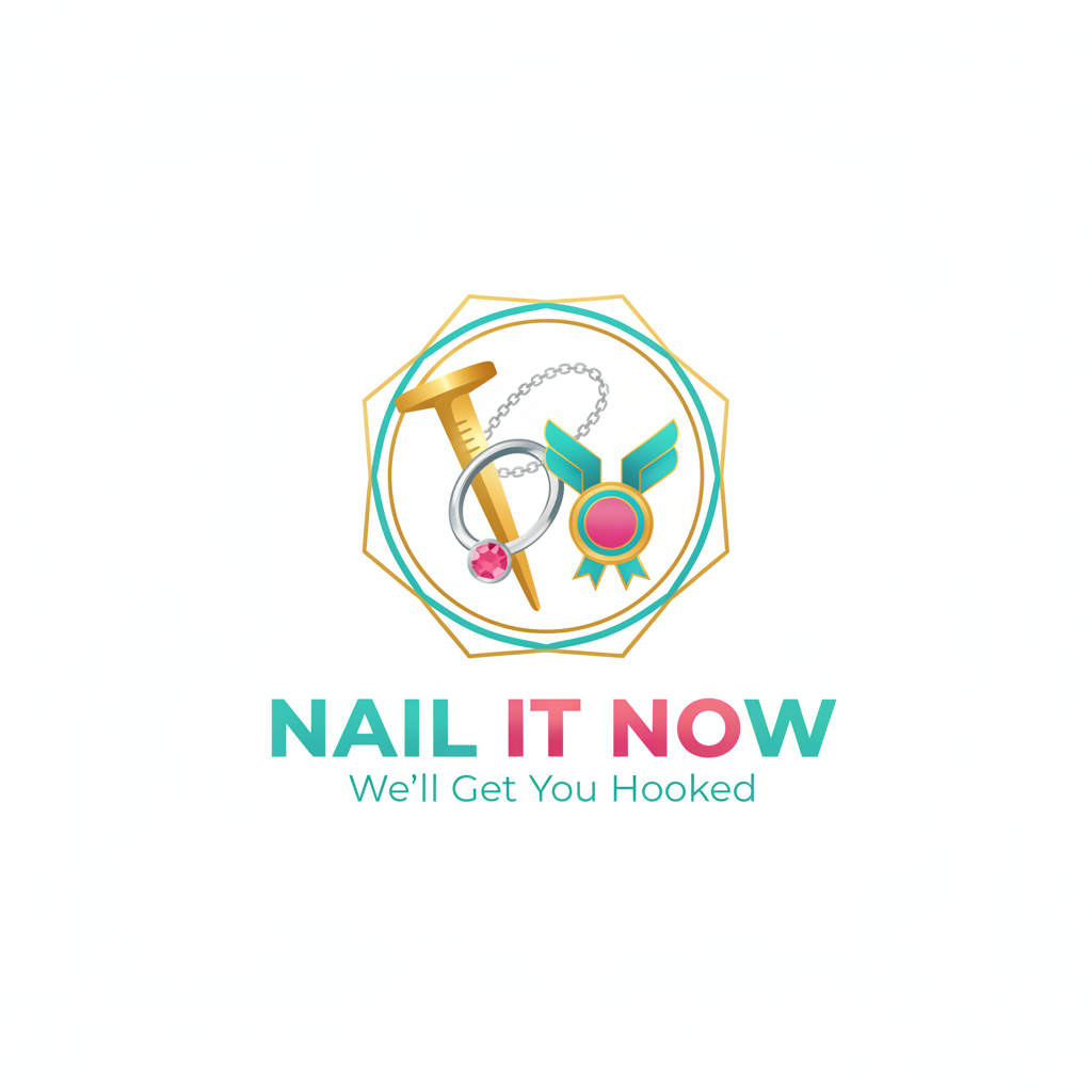 Nail Salon Logo Template #368779 — editable nail salon logo design from LogoMakr