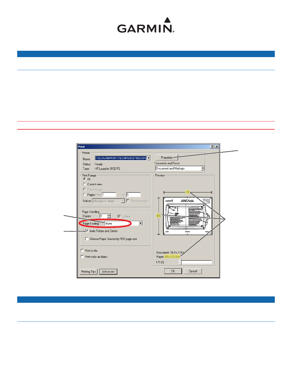 Garmin GPSMAP 547xs Flush Mount Template Free PDF Download (2 Pages)