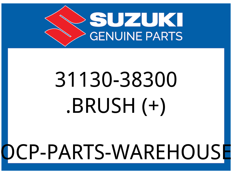 Suzuki OEM Part 31130-38300 TERMINAL SET, BRUSH