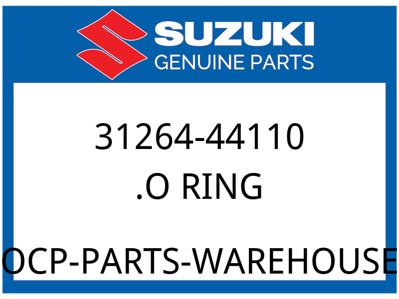 Suzuki OEM Part 31264-44110 O-RING
