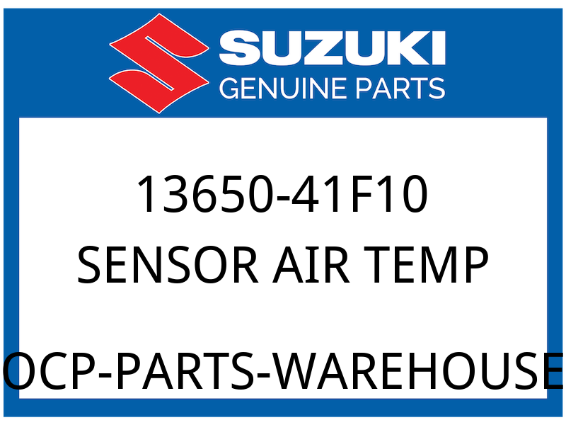 Suzuki OEM Part 13650-41F10 SENSOR,AIR TEMP