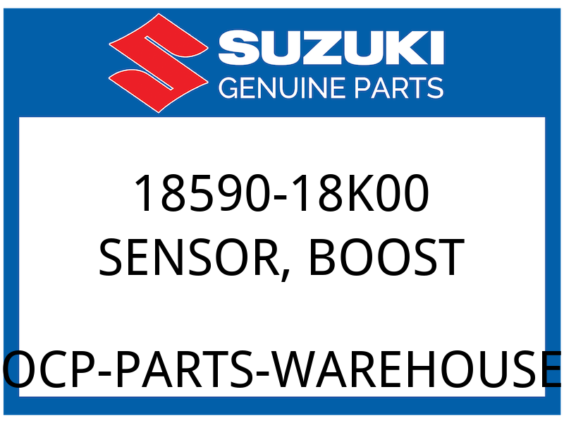 Suzuki OEM Part 18590-18K00 SENSOR, BOOST