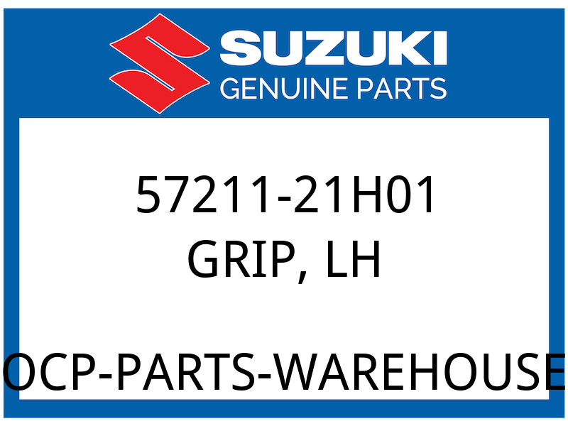 Suzuki OEM Part 57211-21H01 GRIP, LH
