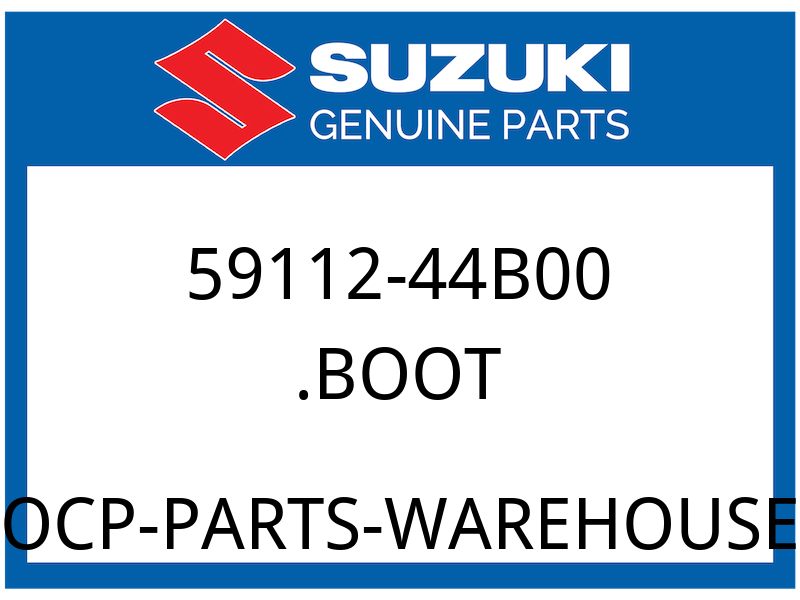 Suzuki OEM Part 59112-44B00 .BOOT,AXLE