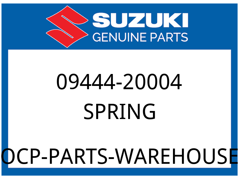 Suzuki OEM Part 09444-20004 SPRING, SHIFT SHAFT RETURN